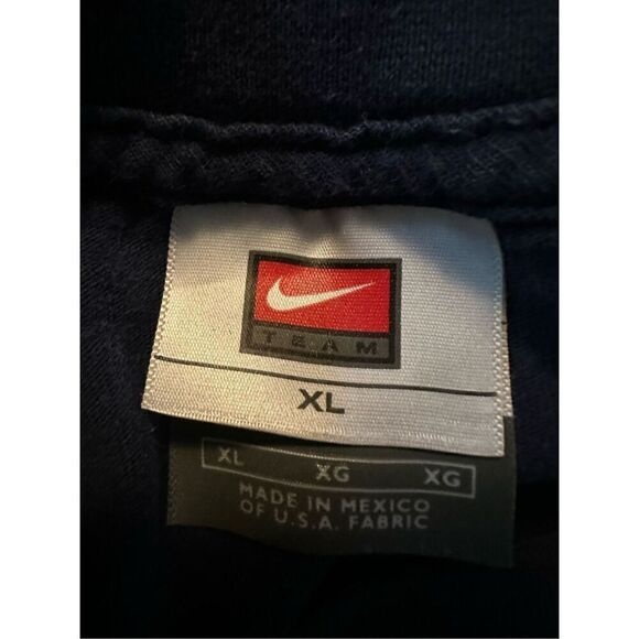 Vintage Nike Center Check Cleveland Indians MLB Chief Wahoo Mens Shirt XL - Picture 6 of 10